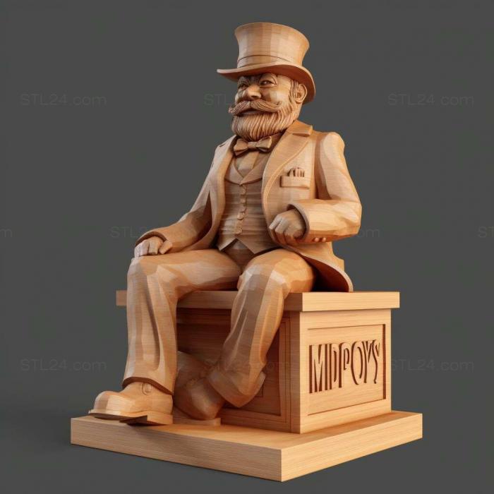 Games (Monopoly Plus 4, GAMES_4872) 3D models for cnc